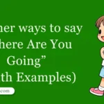 30 Other Ways to Say 'Where Are You Going' (With Examples)