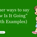 30 Other Ways to Say ‘How Is It Going’ (With Examples)