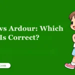 Ardor vs Ardour: Which Is Correct?
