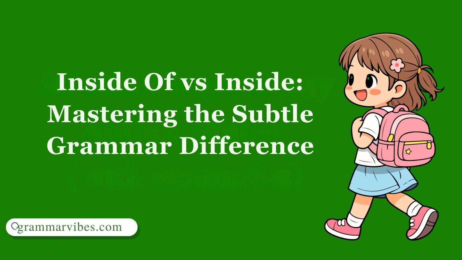 Inside Of vs Inside: Mastering the Subtle Grammar Difference