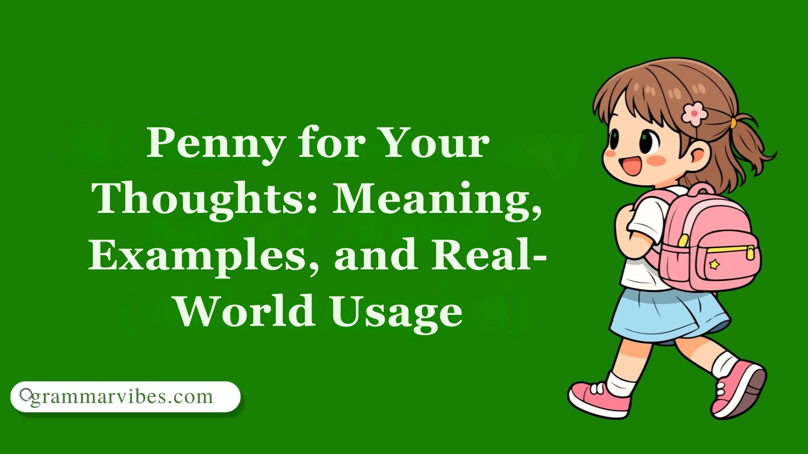 Penny for Your Thoughts: Meaning, Examples, and Real-World Usage