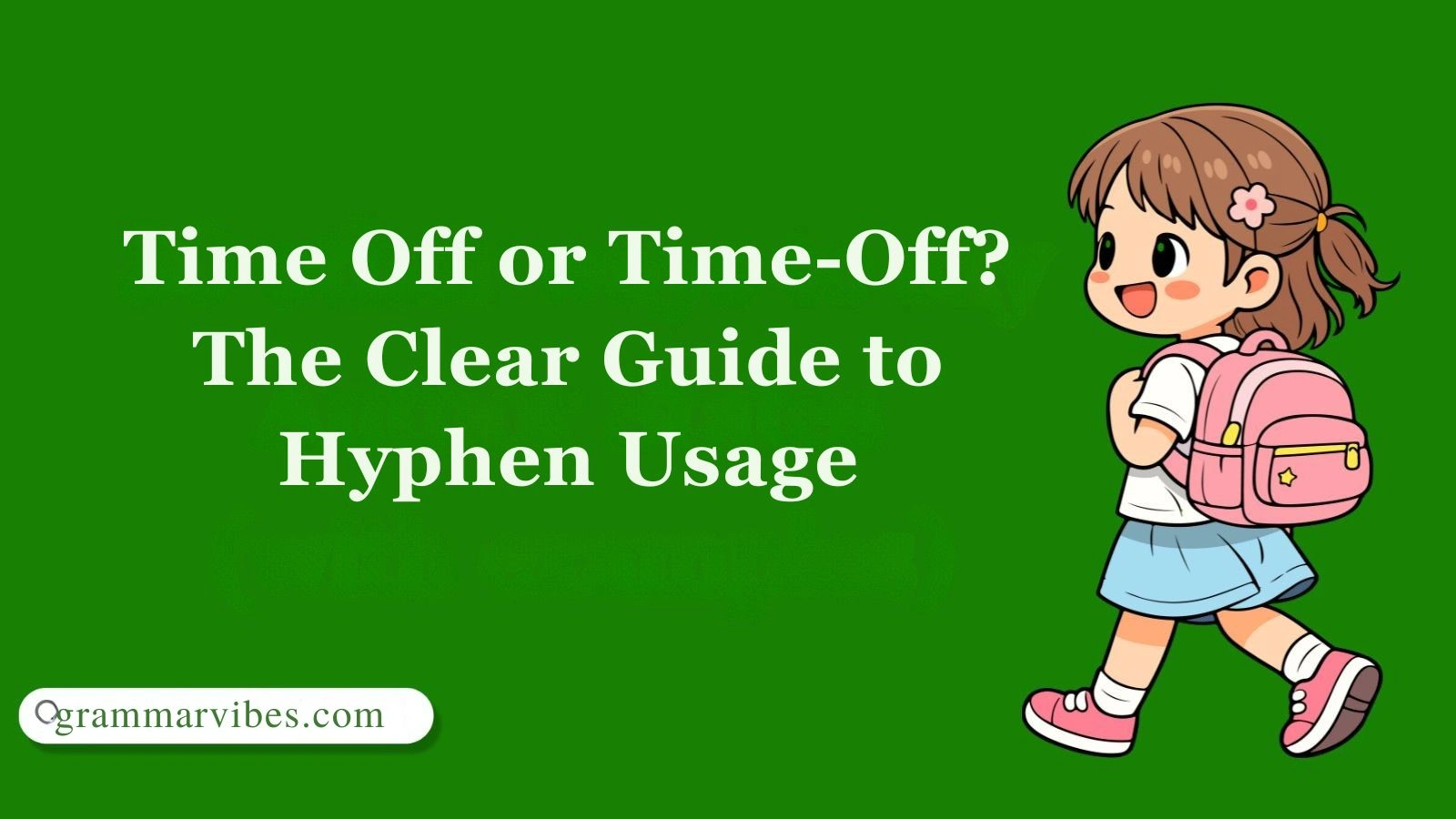 Time Off or Time-Off? The Clear Guide to Hyphen Usage