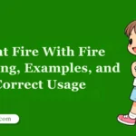 Fight Fire With Fire Meaning, Examples, and Correct Usage