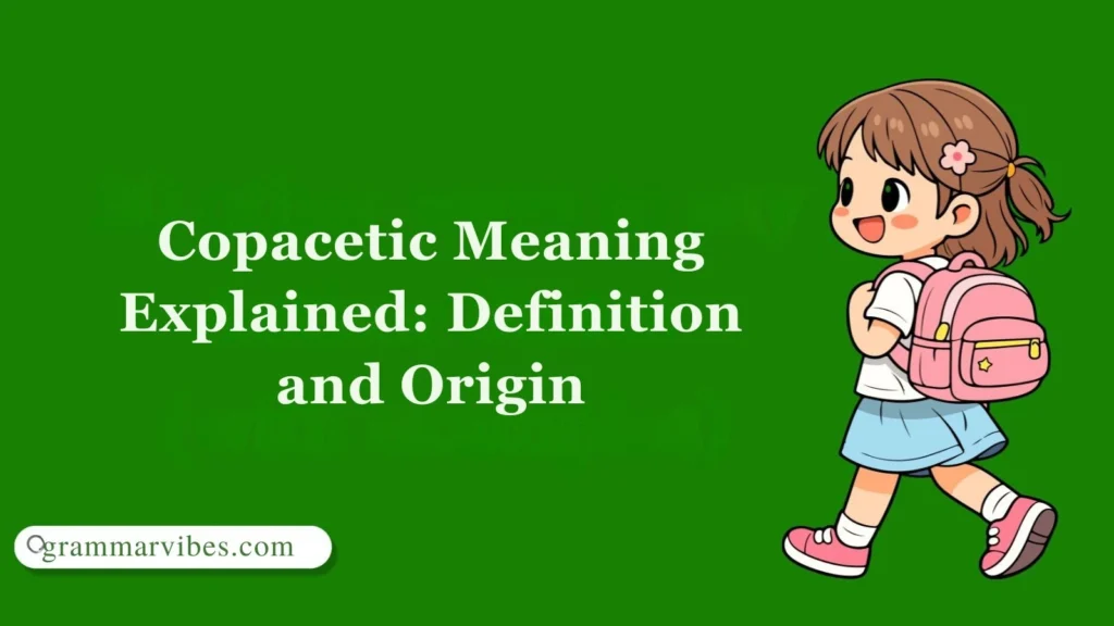 Copacetic Meaning