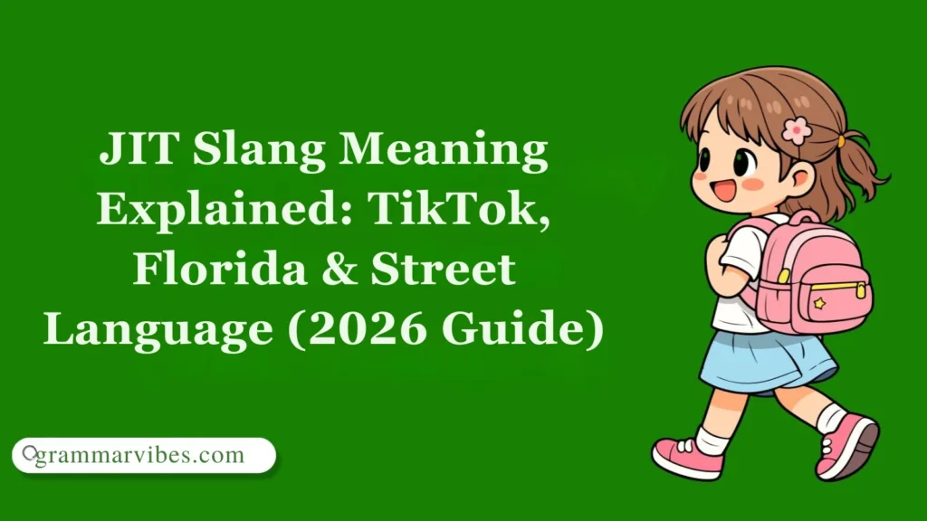 JIT Slang Meaning