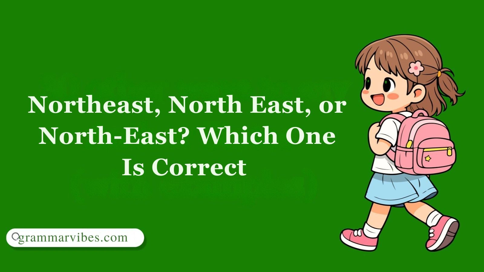 Northeast, North East, or North-East? Which One Is Correct