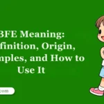 BFE Meaning: Definition, Origin, Examples, and How to Use It