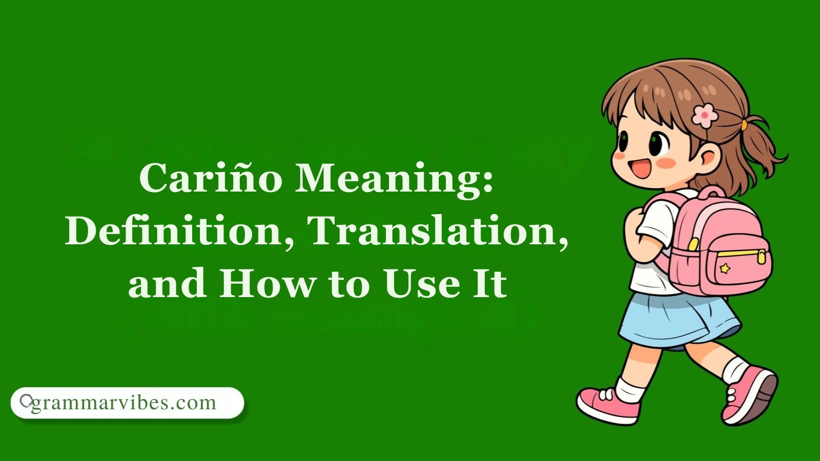 Cariño Meaning