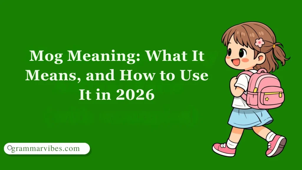 Mog Meaning: What It Means, and How to Use It in 2026