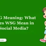 WSG Meaning: What Does WSG Mean in Social Media?