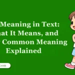 PU Meaning in Text: What It Means, and Every Common Meaning Explained