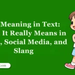 SM Meaning in Text: What It Really Means in Chats, Social Media, and Slang