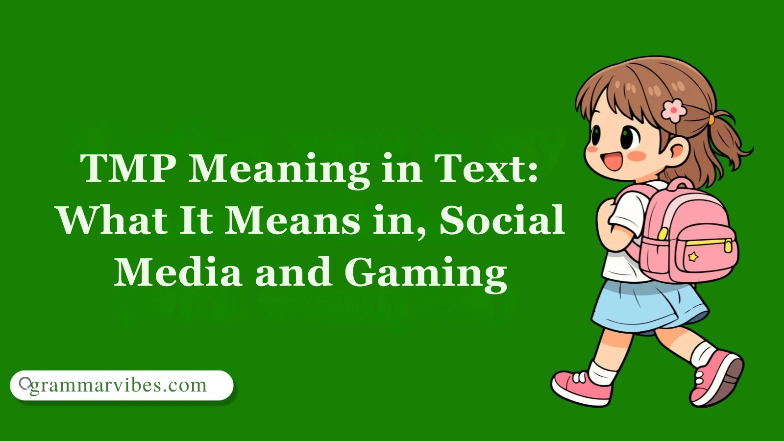 TMP Meaning in Text: What It Means in, Social Media and Gaming